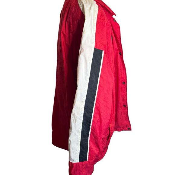 Vintage Columbia Sportswear Red Windbreaker Jacket MM3000 Men’s L 90s Logo - Picture 4 of 10